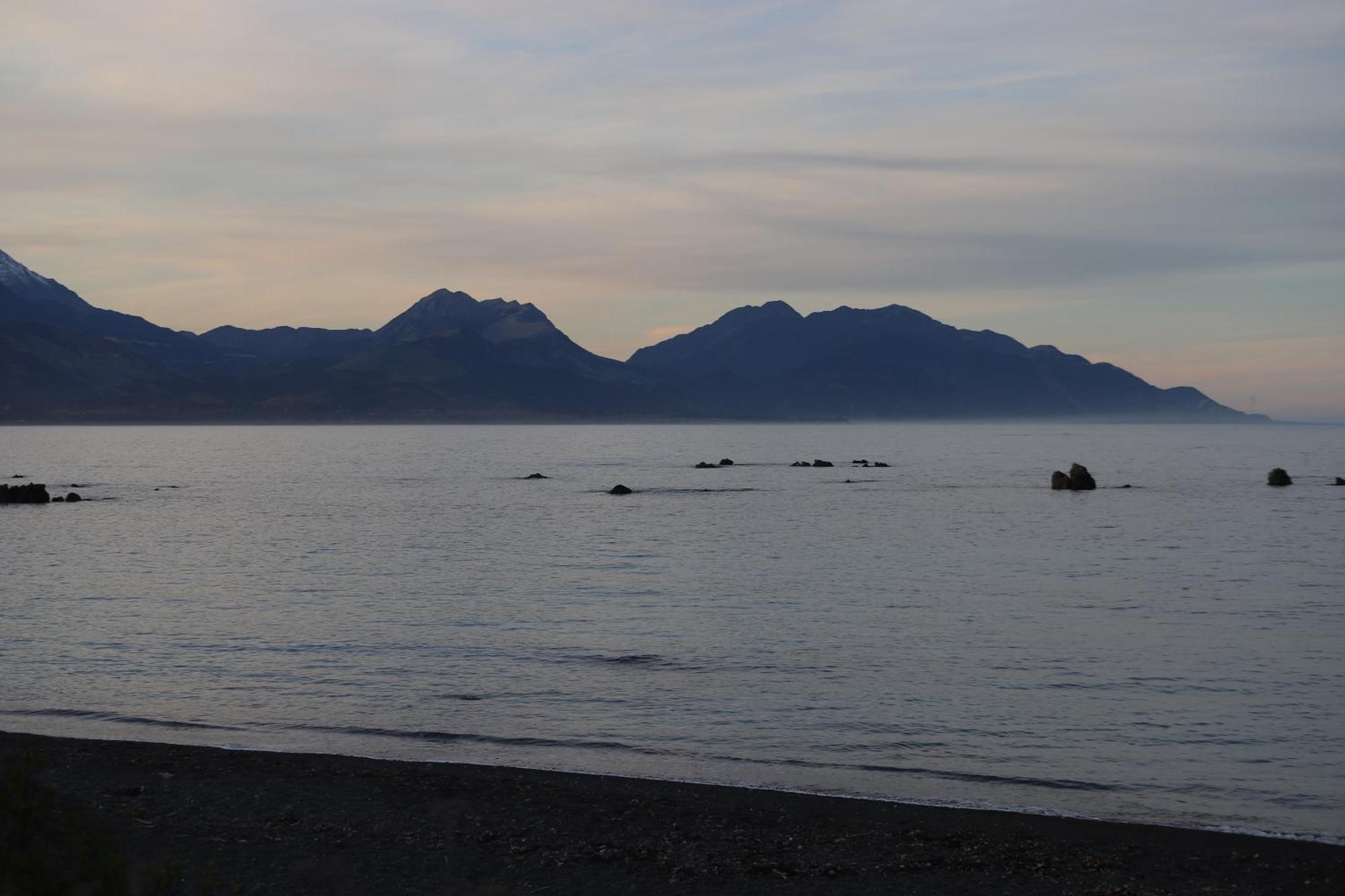 Sierra Beachfront Motel Kaikoura Bagian luar foto
